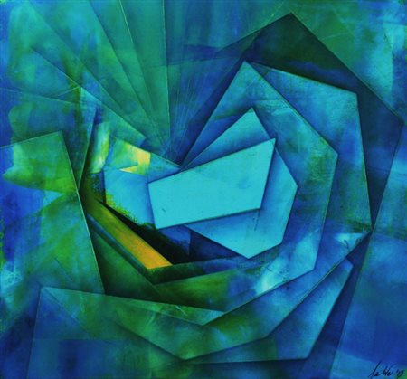 GABRIELE SALVE Colobraro (MT) 1967 131 ASTRATTO 76 2013 Tecnica mista su...