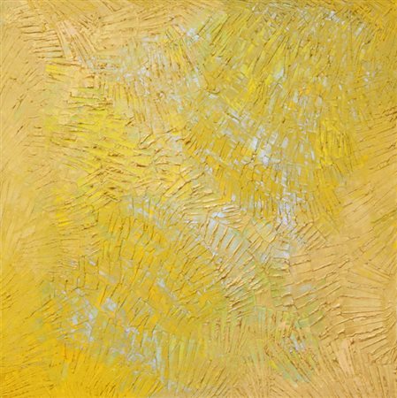 MIRCO SBETTEGA Padova 1963 RIVELANTE 2009 Tecnica mista su tela 80x80...