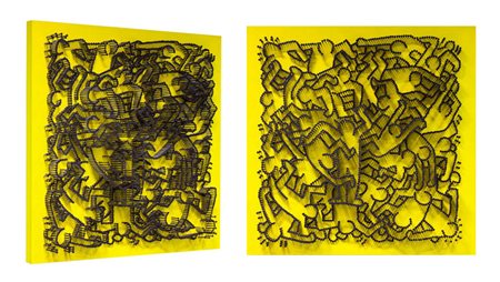 DRILL MONKEYS Duo artistico 1983 e 1985 OMAGGIO A KEITH HARING 2014 Tecnica...