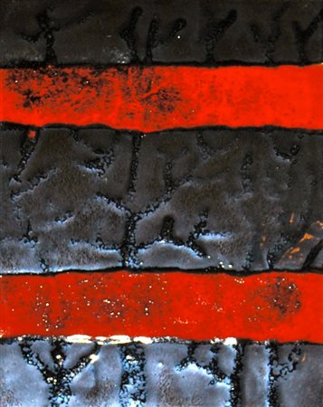 FANY Argentina 1971 IMPRONTE CORALLINE 2012 Acrilico su maiolica 25x20...