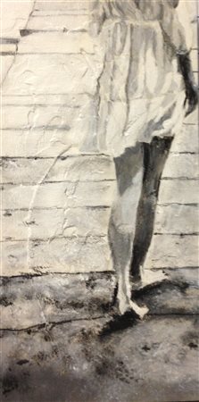 GIUSEPPE RAVIZZOTTI Vignale (NO) 1960 VADO DI SCHIENA 2014 Tecnica mista su...