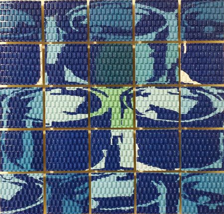 ANDREA MAZZOLA Bollate (MI) 1980 SENZA TITOLO Tecnica mista su tavola 53x51...