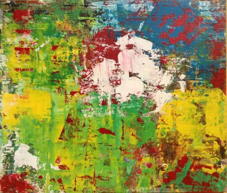 ROBERTO BORGHINI Milano 1947 UNTITLED 1 2014 Tecnica mista su tavola 85x100...