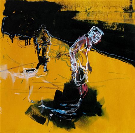 MANUELA FURLAN Magenta (MI) 1973 AMAZZONIA 5 2014 Olio su tela 50x50...