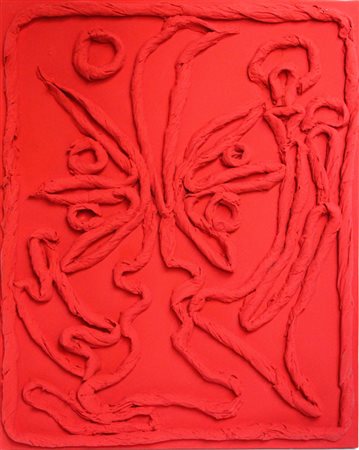 TONY TEDESCO Milano 1952 SONORITA' DI UN TRAMONTO ADIMENSIONALE 2007 Collage...