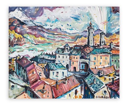 PIERO GILARDI (1942-2023) - Tetti di Courené