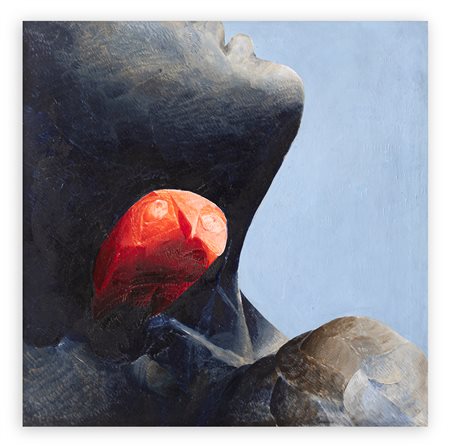 ENNIO CALABRIA (1937-2024) - Cacciatore e civetta, 1971