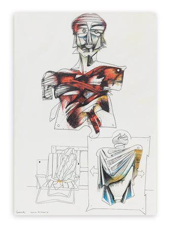 GIUSEPPE GUERRESCHI (1929-1985) - Caponero, 1966