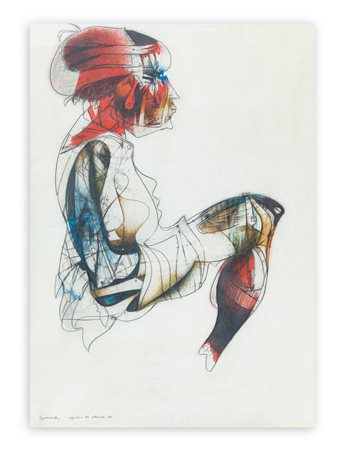 GIUSEPPE GUERRESCHI (1929-1985) - Caponero, 1966