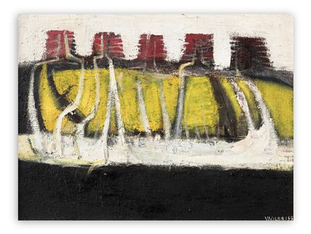 TINO VAGLIERI (1929-2000) - Città, 1957