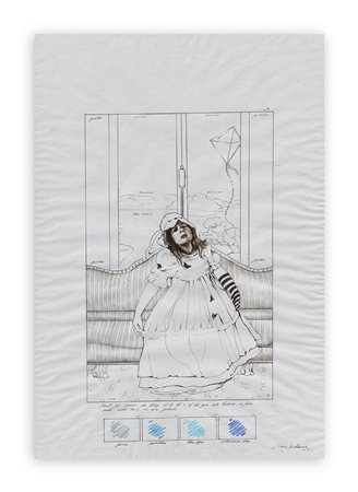 OMAR GALLIANI (1954) - Senza Titolo, 1976