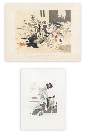 GIANFRANCO FERRONI (1927-2001) - Lotto unico di 2 prove