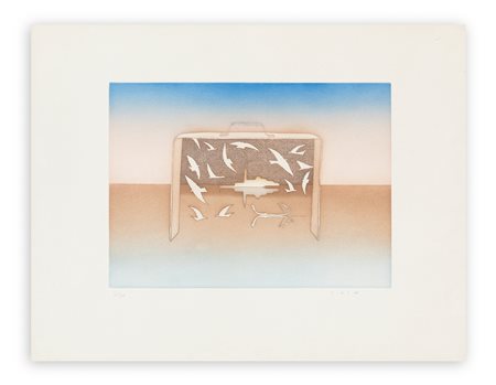 JEAN-MICHEL FOLON (1934-2005) - Senza Titolo (Evasion)