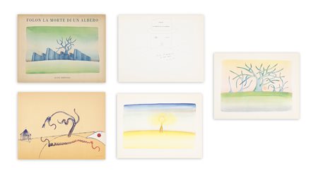 JEAN-MICHEL FOLON (1934-2005) - Folon. La morte di un albero, 1973