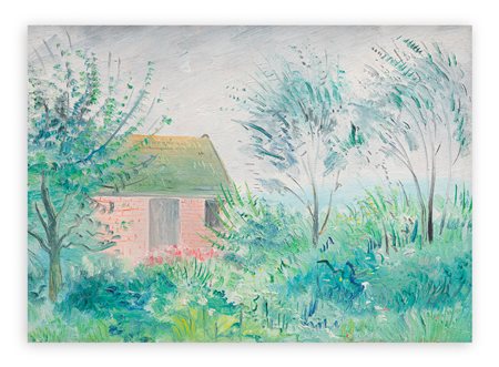 UMBERTO LILLONI (1898-1980) - Paesaggio svedese, 1949