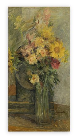 CESARE MONTI (1891-1959) - Vaso di fiori