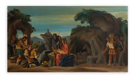 LUIGI SURDI (1897-1959) - Senza Titolo, 1950