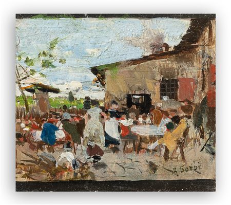 RAFFAELLO SORBI (1844-1931) - Senza Titolo