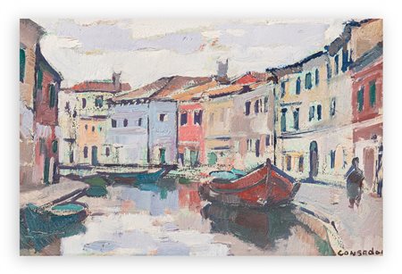 SILVIO CONSADORI (1909-1994) - Senza Titolo