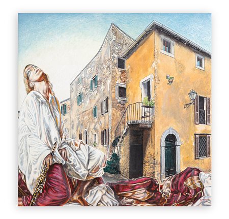 SERGIO NARDONI (1947) - Castagnato Carducci negli occhi