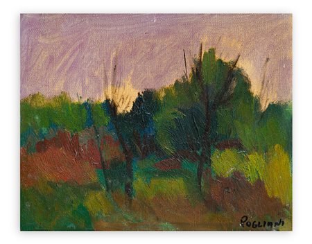 ALDO POGLIANI (1936-2008) - Paesaggio