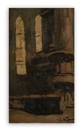 ACHILLE CATTANEO (1872-1932) - Senza Titolo