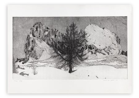 FEDERICA GALLI (1932-2009) - Il paese della zia, 1976