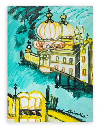 REMO BRINDISI (1918-1996) - Senza Titolo (Venezia)