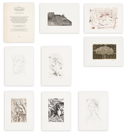 AUTORI VARI - Atelier Upiglio (cartella 1), 1986