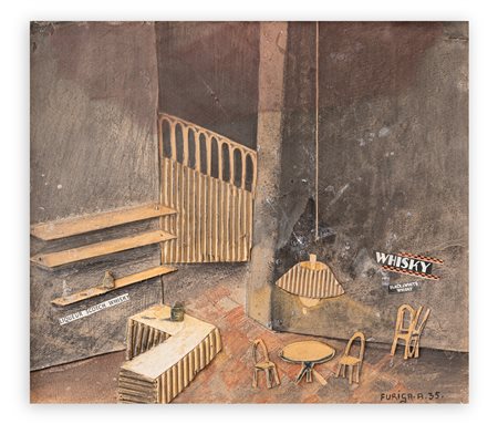 ALFREDO FURIGA (1903-1972) - Il lungo viaggio di ritorno di O'Neil, 1935