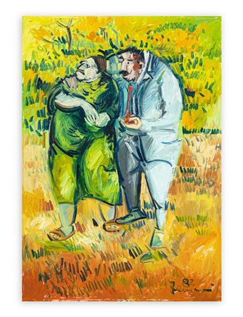 ATHOS FACCINCANI (1951) - La coppia, 1982