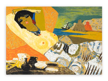 SALVATORE FIUME (1915-1997) - L'abitante dell'isola