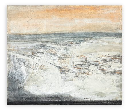 VITTORE FRATTINI (1937) - Paesaggio dall'alto, 1967