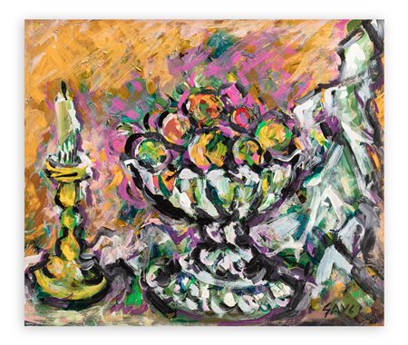 PIERO GAULI (1916-2012) - Compostiera e candela, 1987