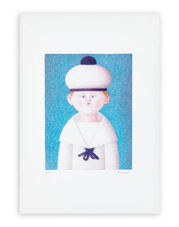 ANTONIO BUENO (1918-1984) - Senza Titolo (Marinaretto)