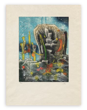 SEBASTIAN MATTA (1911-2002) - Nymphée, 1979