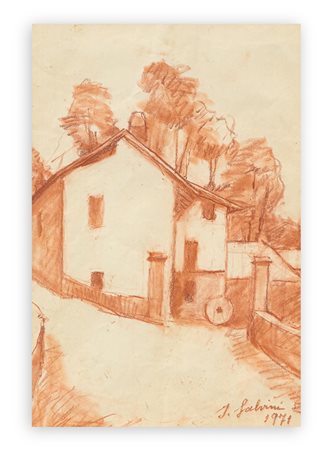 INNOCENTE SALVINI (1889-1979) - Senza Titolo, 1971