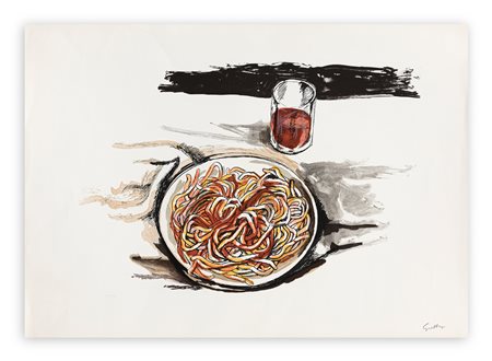 RENATO GUTTUSO (1911-1987) - Senza Titolo