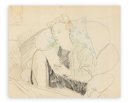 BERNARDINO PALAZZI (1907-1987) - Senza Titolo