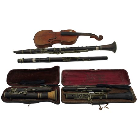 Lotto di strumenti musicali