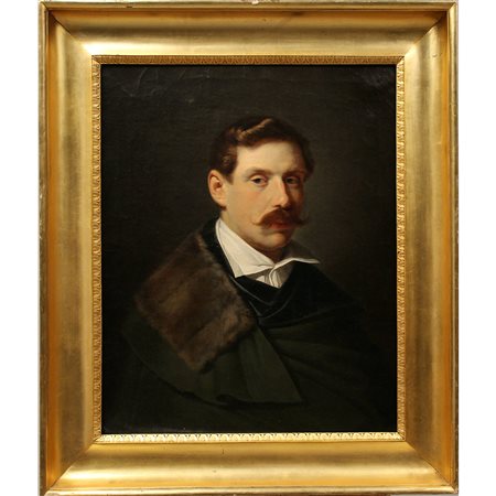 Giuseppe Patania (1780/1952) "Ritratto di nobile"