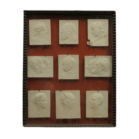 Jules Van Biesbroeck (1863/1965) "Studi di figure"