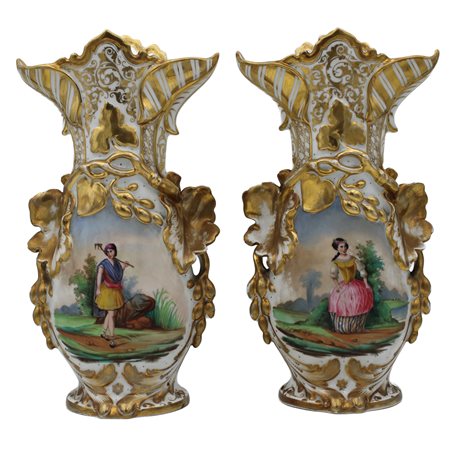 Coppia di grandi vasi 