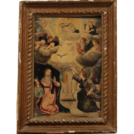 Scuola italiana del secolo XIX "Annunciazione"