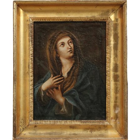 Scuola siciliana della fine del secolo XVIII "La Madonna addolorata"