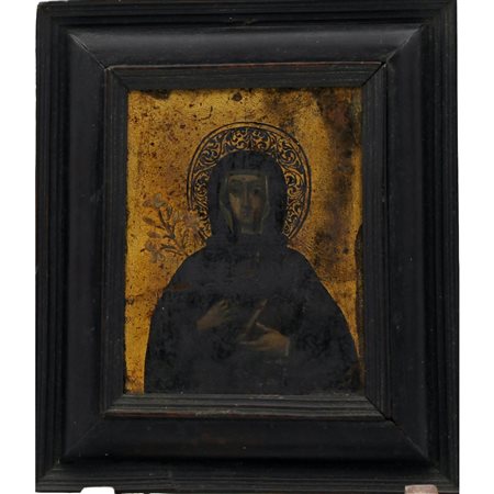 Scuola siciliana degli inizi del secolo XIX "La Madonna"