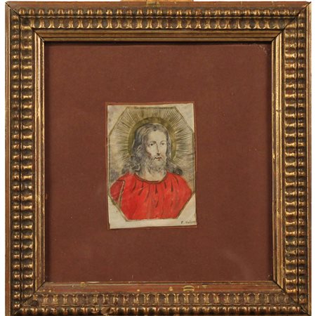 Franz Huberti (1630/1687) (attr.) "Figura di Cristo"