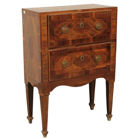 Cassettoncino a due cassetti