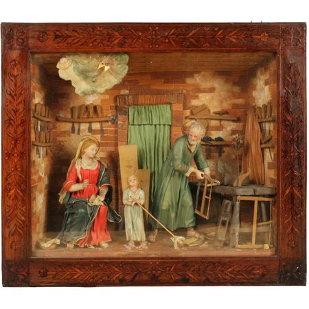 Artista siciliano degli inizi del secolo XIX "Sacra Famiglia"