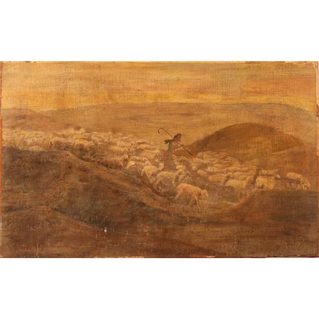 Contadino con armenti